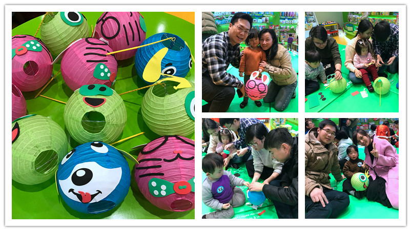 BBunion国际早教杭州中心活动花絮：闹元宵，花灯亲子派对